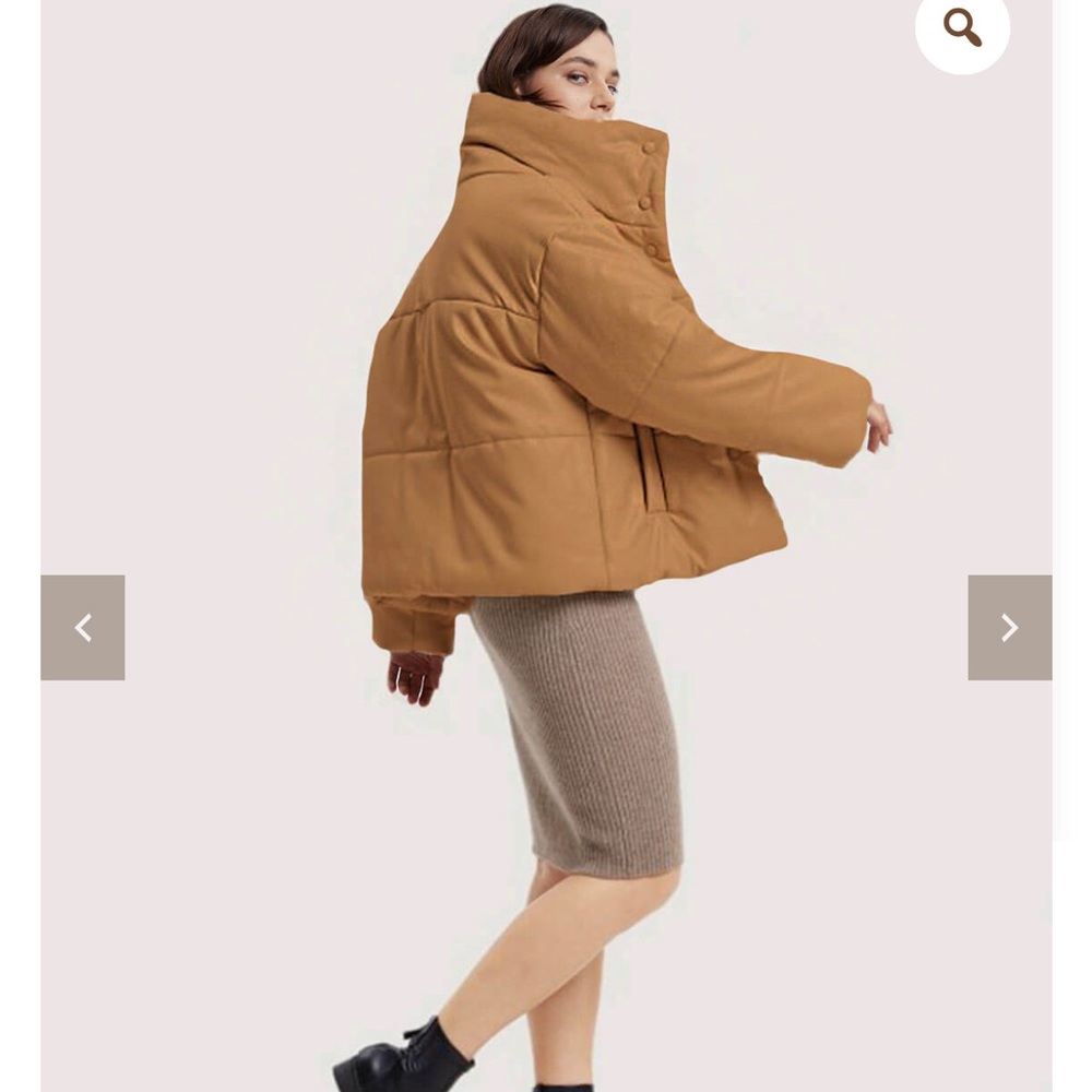 Gentle Herd High-Neck puffer jacket